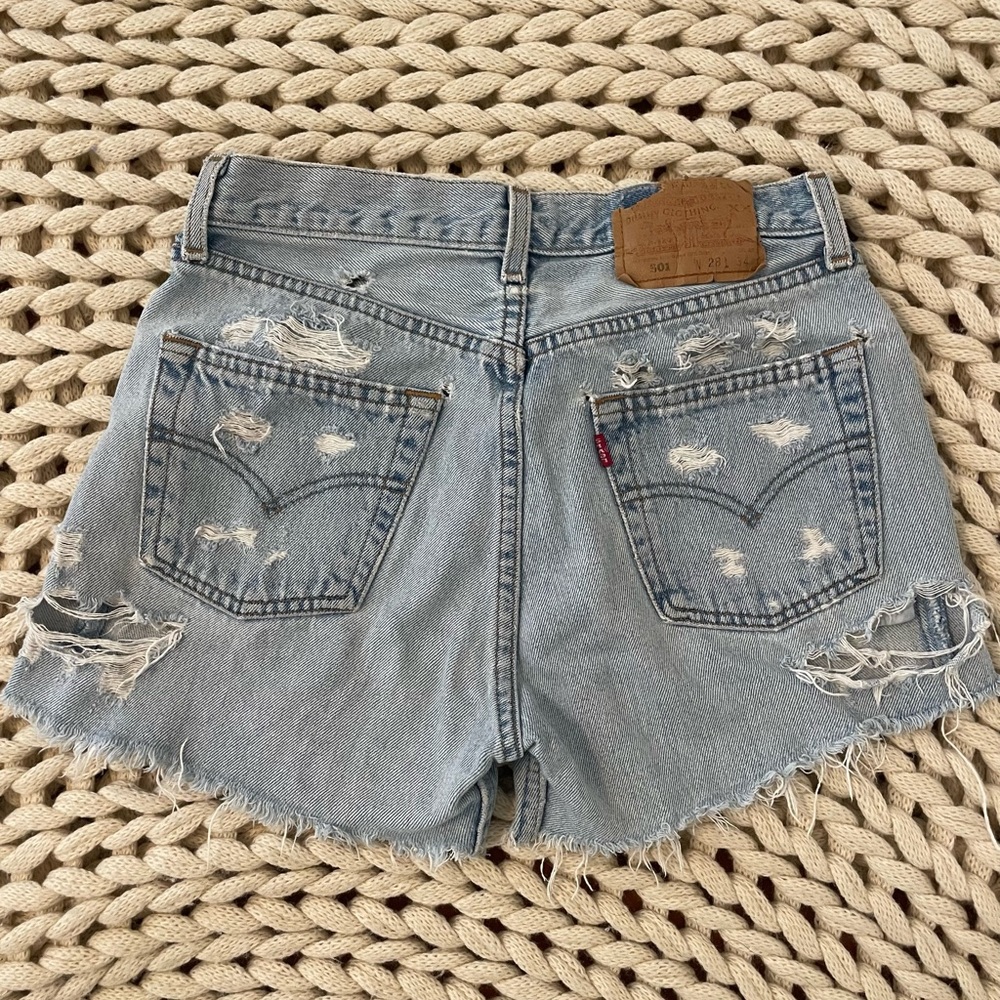 Vintage Levi 501 Denim shorts